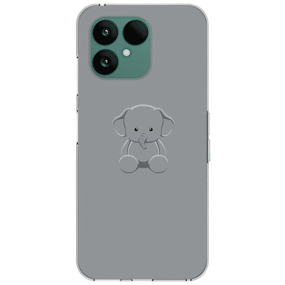 Fairphone 6 Softcase Siliconen hoesje Baby Olifant