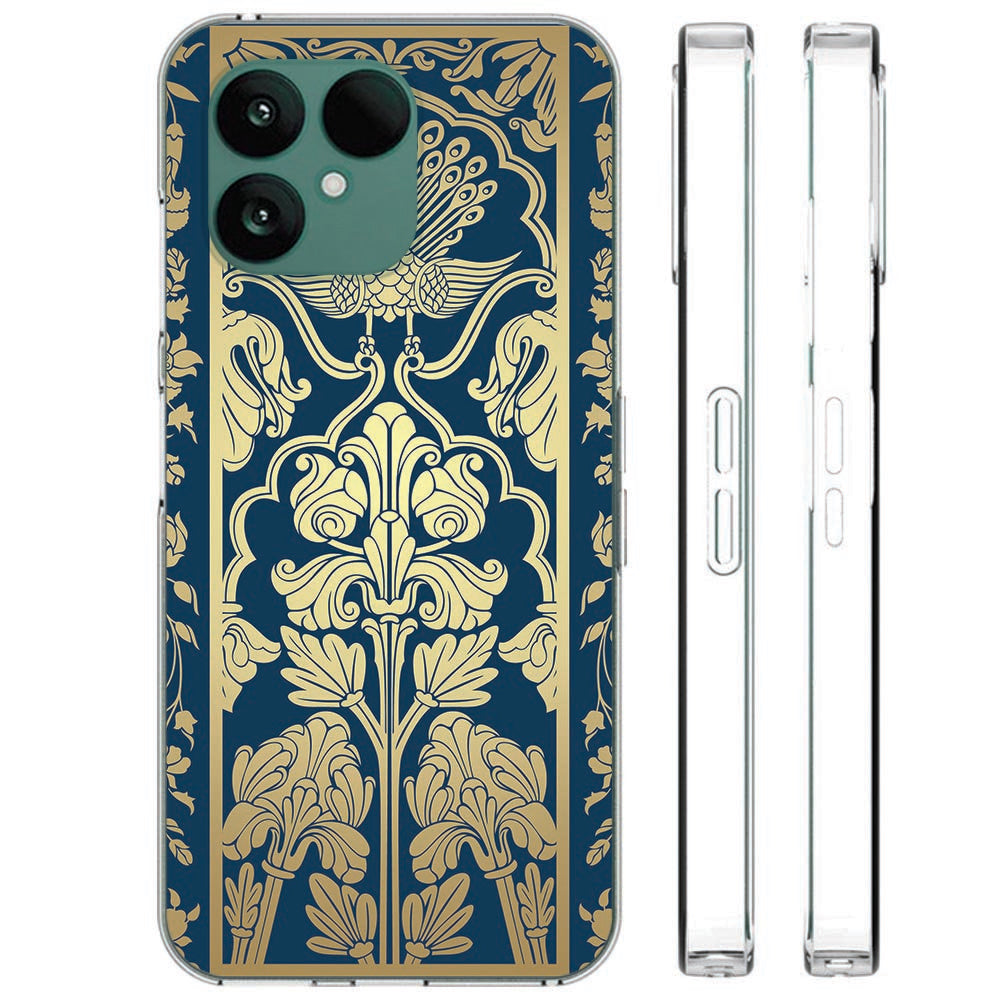 TPU Hoesje Fairphone 6 Beige Flowers