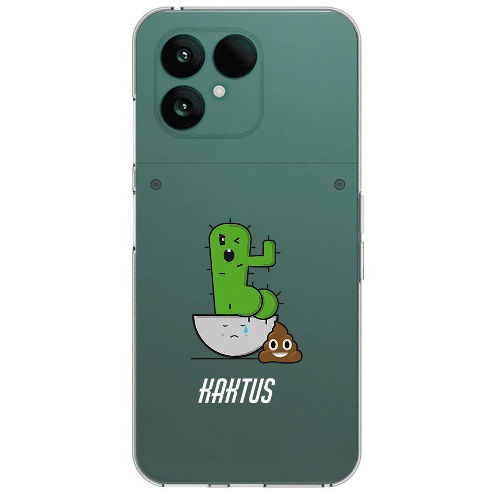Siliconen hoesje Fairphone 6 Cactus Poo