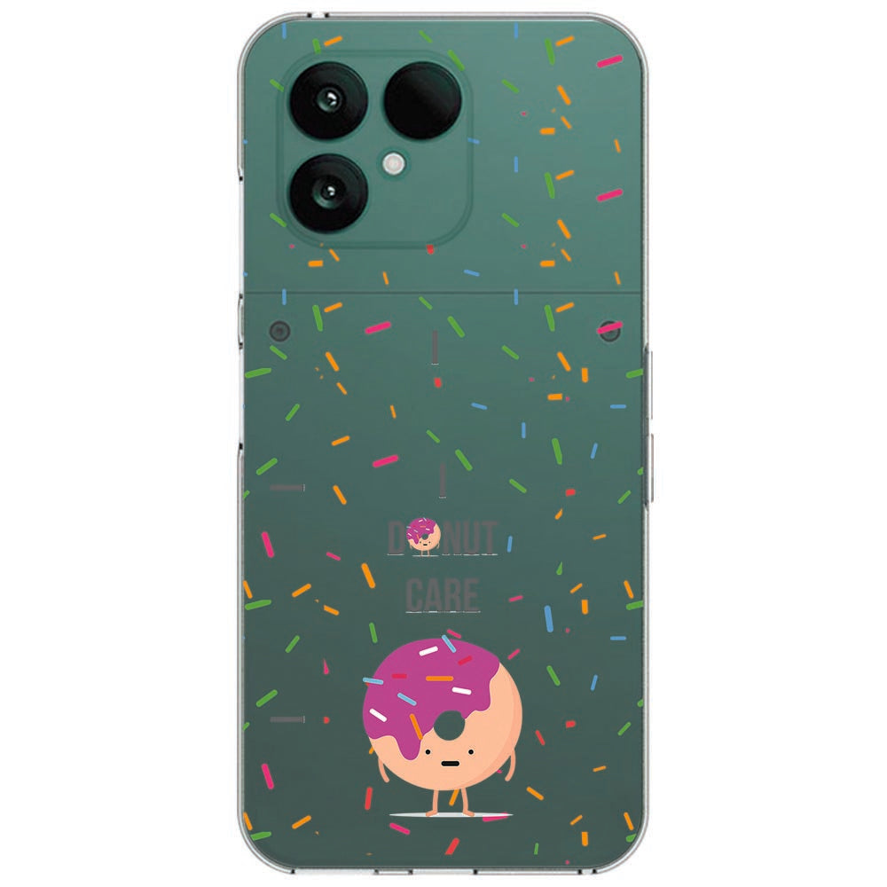 TPU Hoesje Fairphone 6 Hoesje Donut Roze