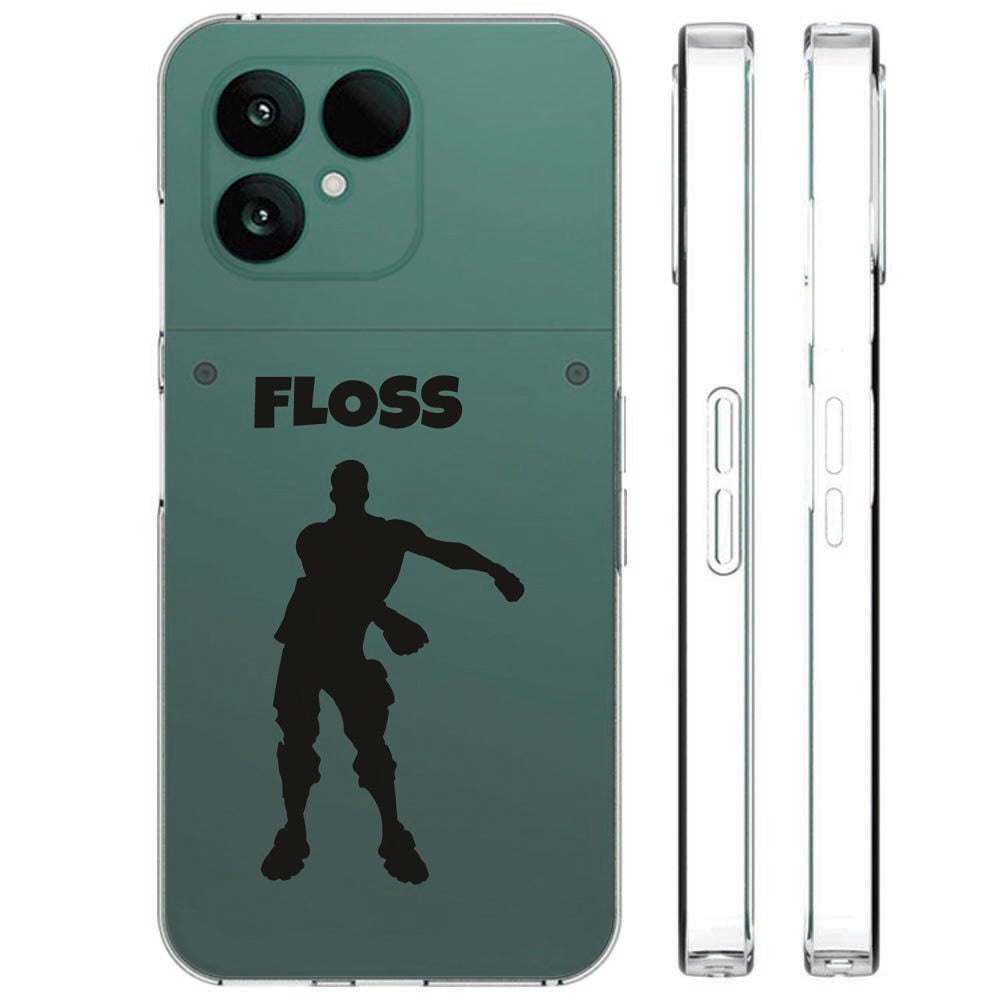 Siliconen hoesje Fairphone 6 Softcase Back cover Floss