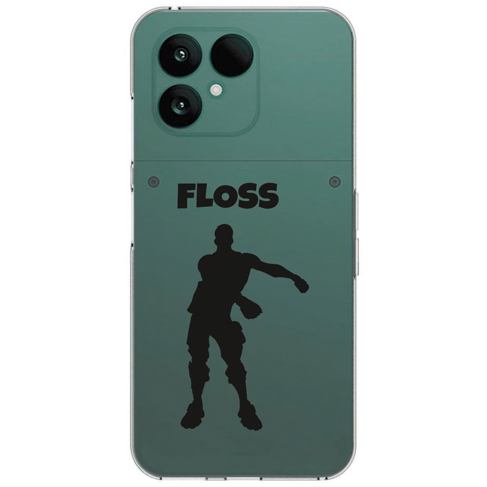 Siliconen hoesje Fairphone 6 Softcase Back cover Floss