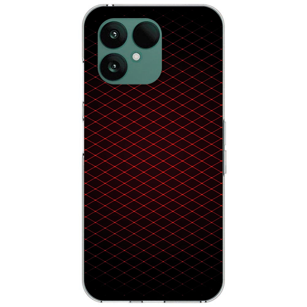 TPU Hoesje Fairphone 6 Geruit Rood
