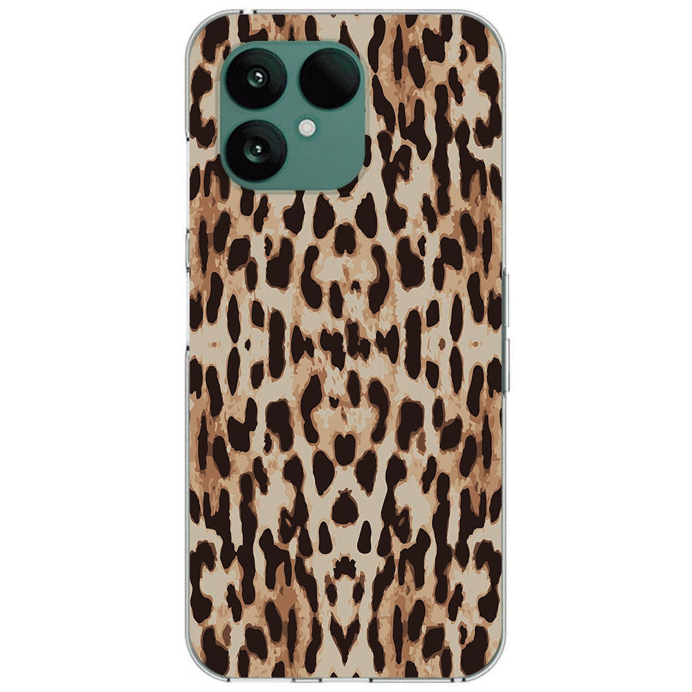 Fairphone 6 Siliconen hoesje Leopard