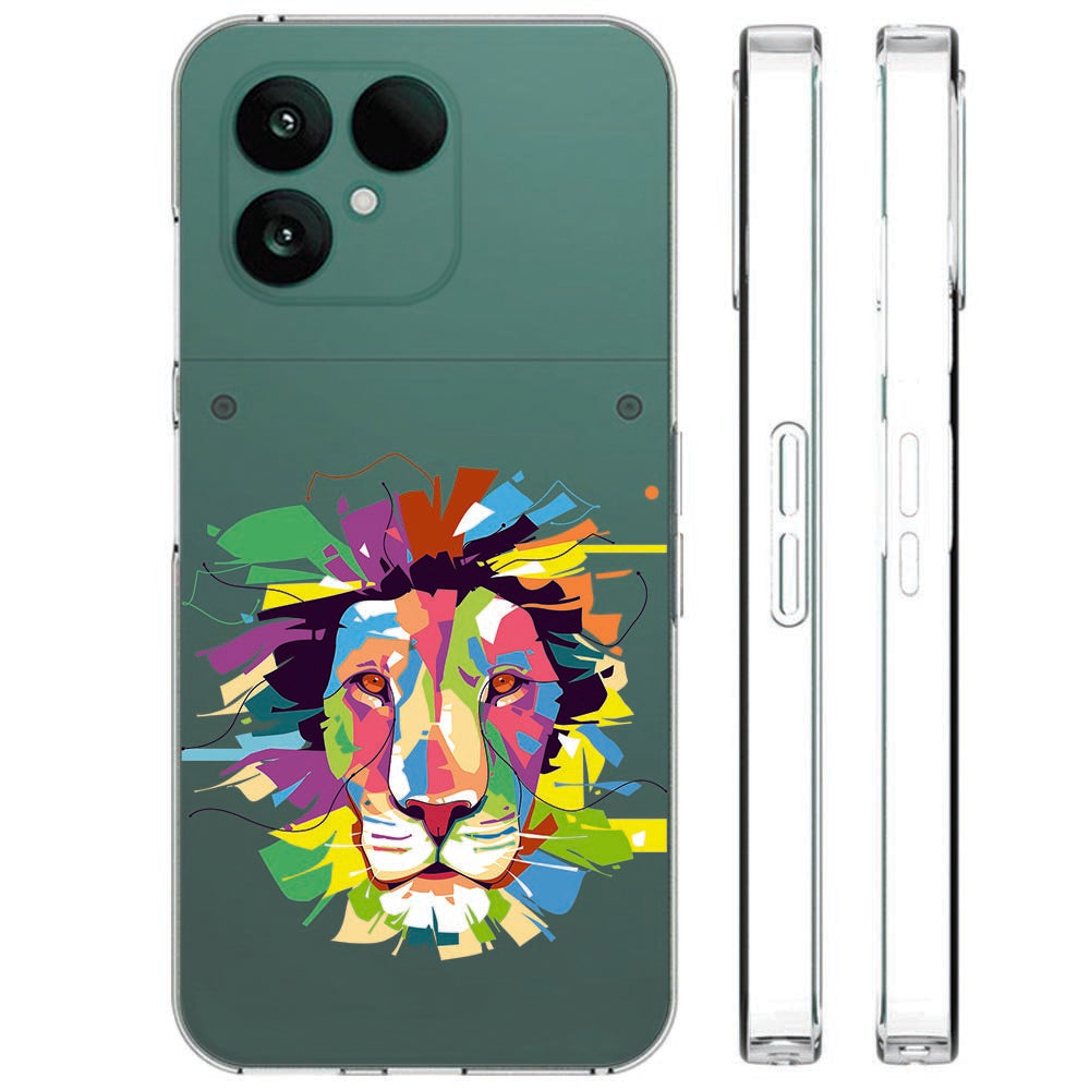 Siliconen hoesje Fairphone 6 Lion Color