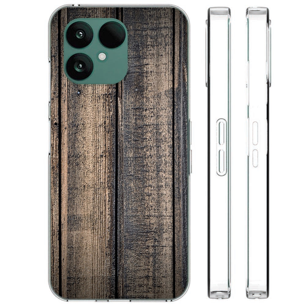 Fairphone 6 Softcase Back cover Steigerhout