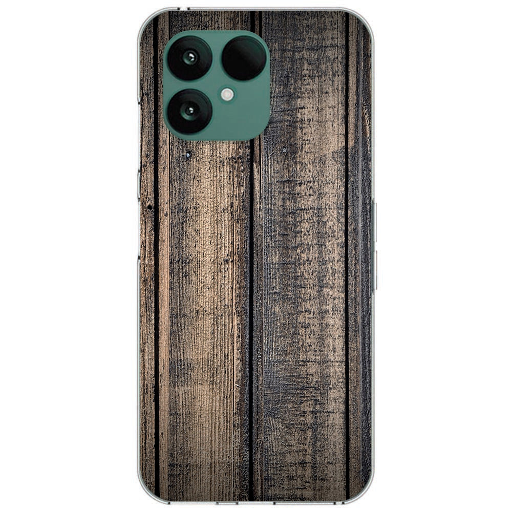 Fairphone 6 Softcase Back cover Steigerhout