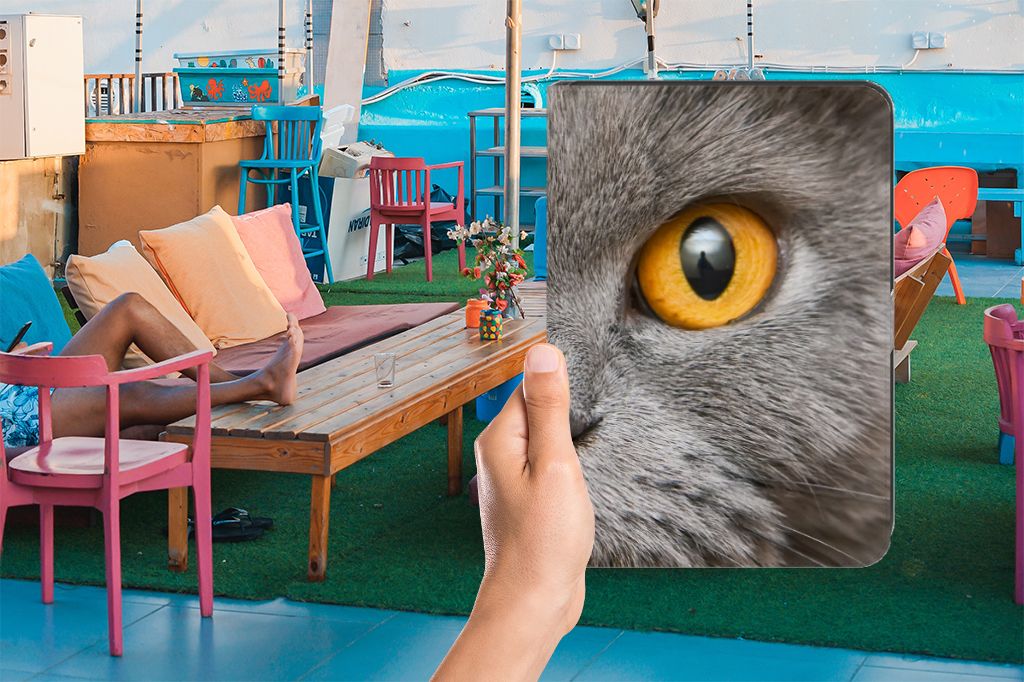 Flip Case iPad (2022) 10.9 Britse Korthaar