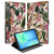 Samsung Galaxy Tab S10 FE Plus Flowers Tablet Hoesje met Standaard voorkant achterzijde design