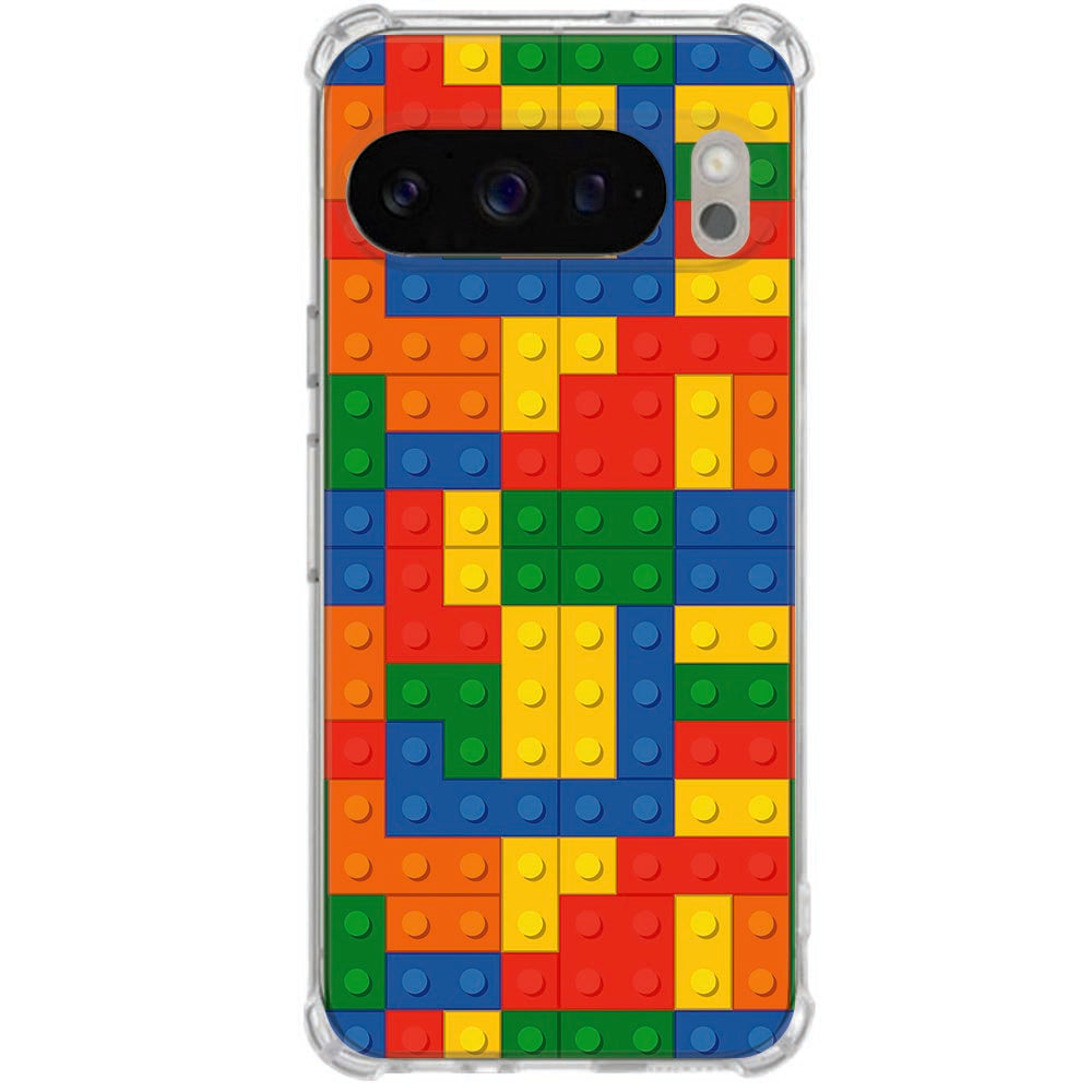 Backcover Hoesje Google Pixel 10 Pro XL Blokken Antishock