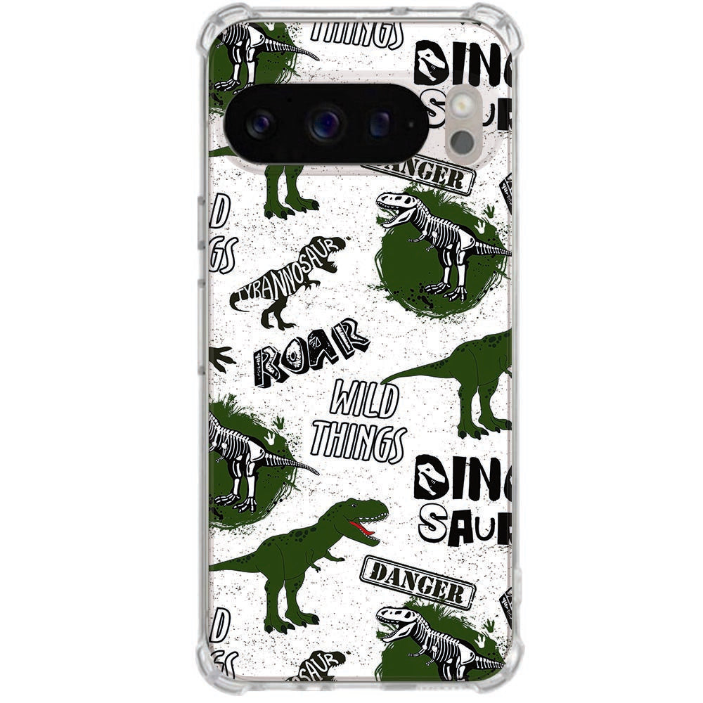 TPU Backcover Google Pixel 10 Pro XL Dinosaurus Antishock
