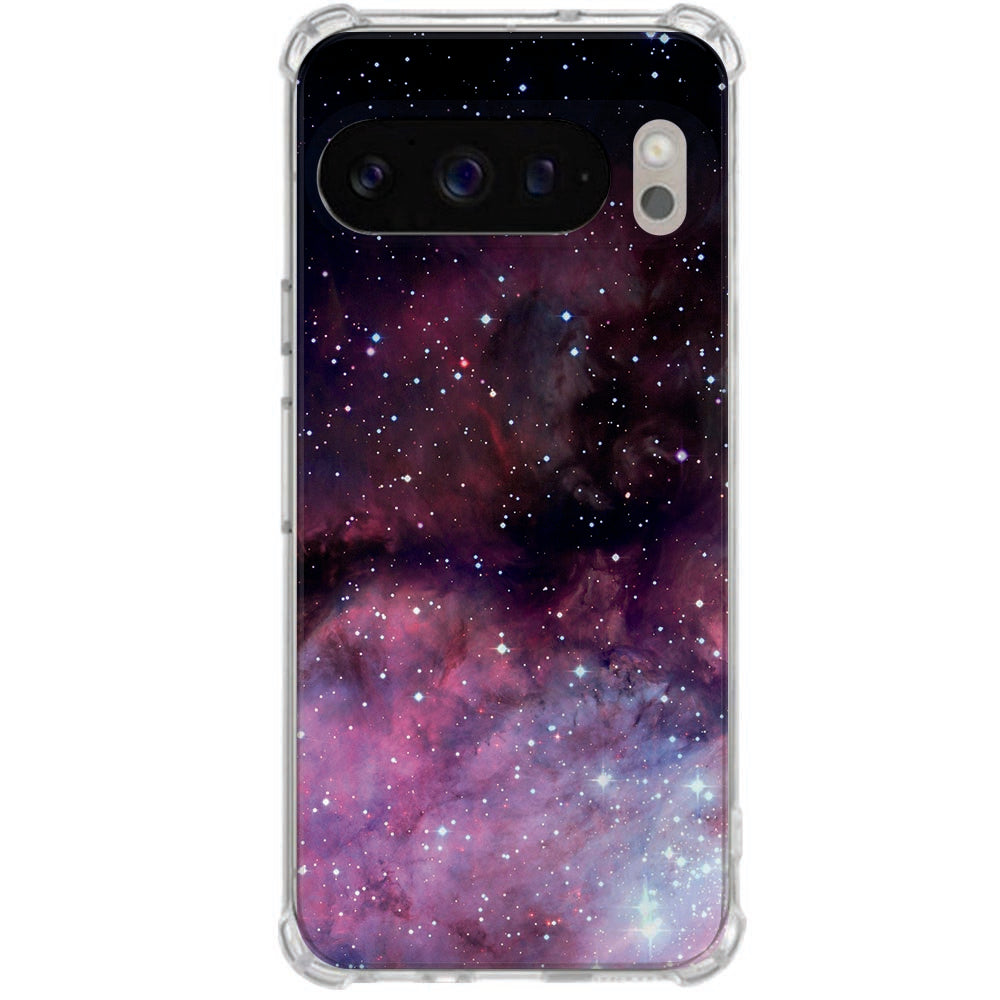 Google Pixel 10 Pro XL Siliconen Hoesje Galaxy Shockproof