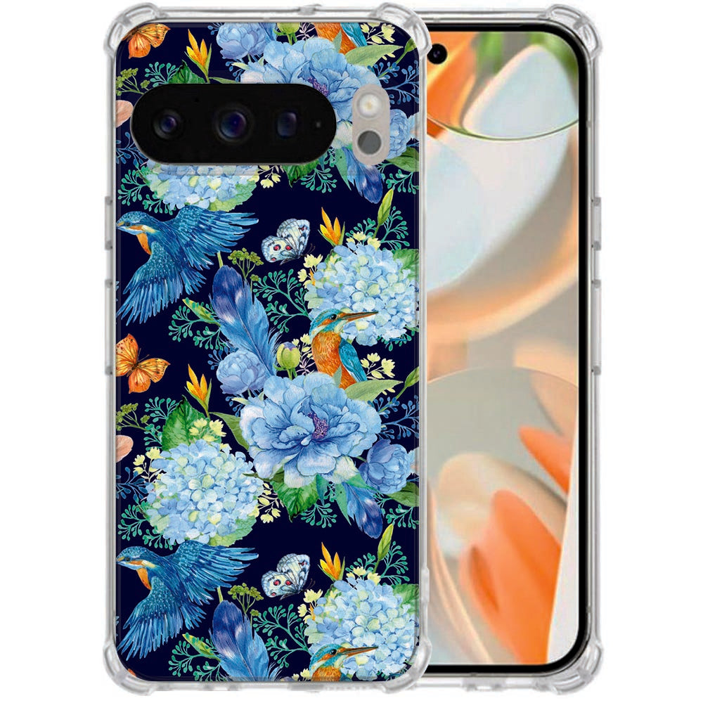 Google Pixel 10 Pro XL Flexibele back cover IJsvogel Shockproof