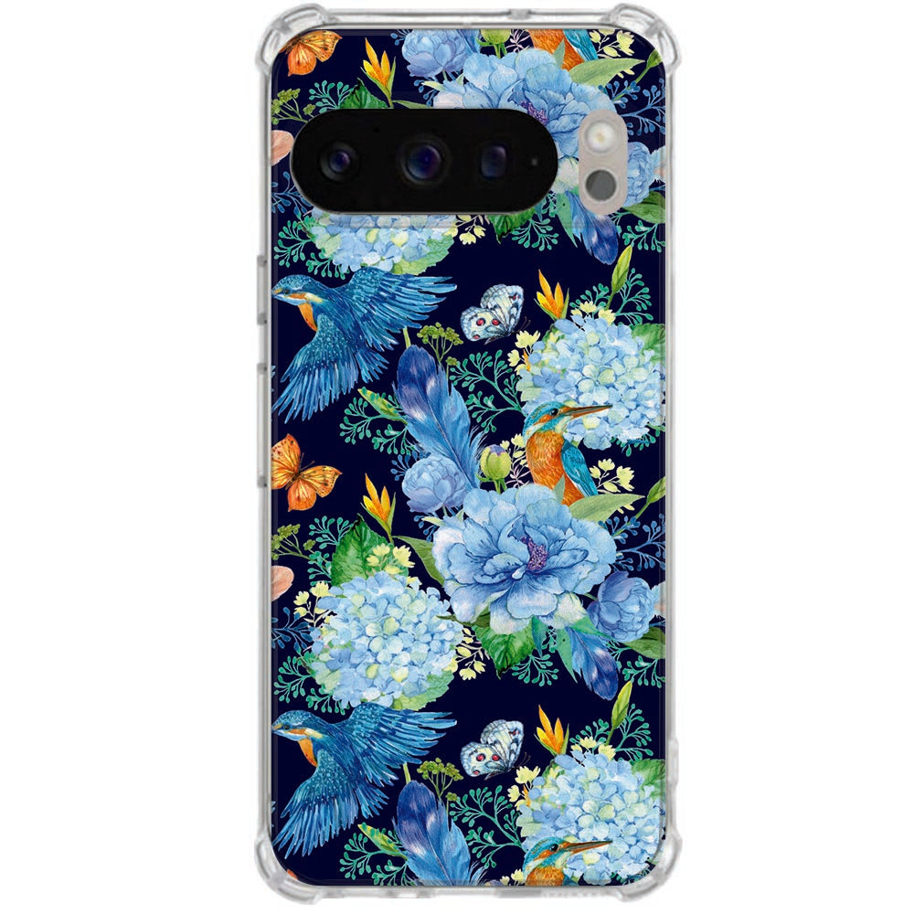 Google Pixel 10 Pro XL Flexibele back cover IJsvogel Shockproof