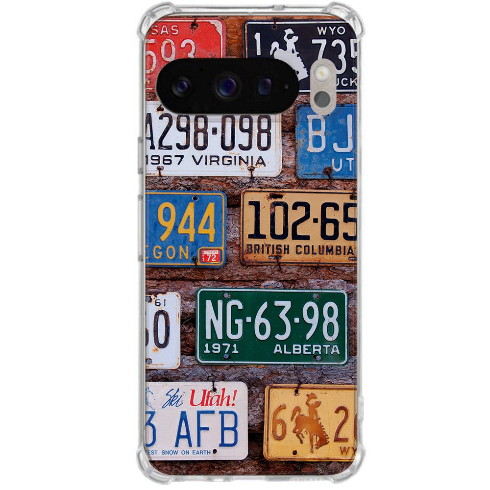 Google Pixel 10 Pro XL Backcover Hoesje Kentekenplaten Antishock