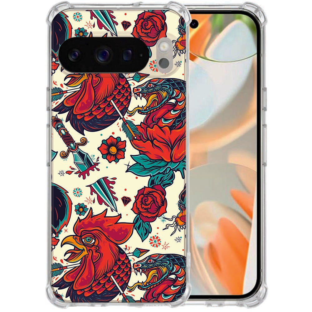 TPU Back Cover Google Pixel 10 Pro XL Old Skool Schokbestendig