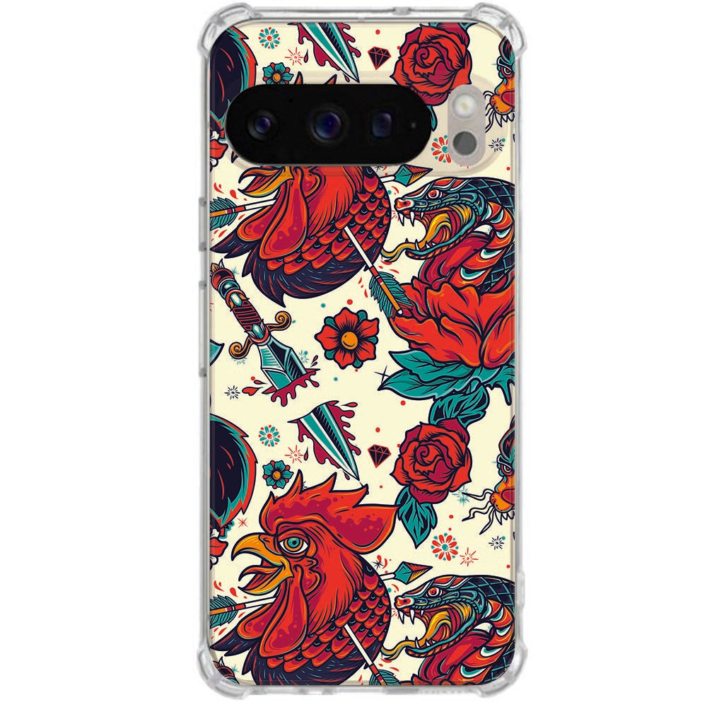 TPU Back Cover Google Pixel 10 Pro XL Old Skool Schokbestendig