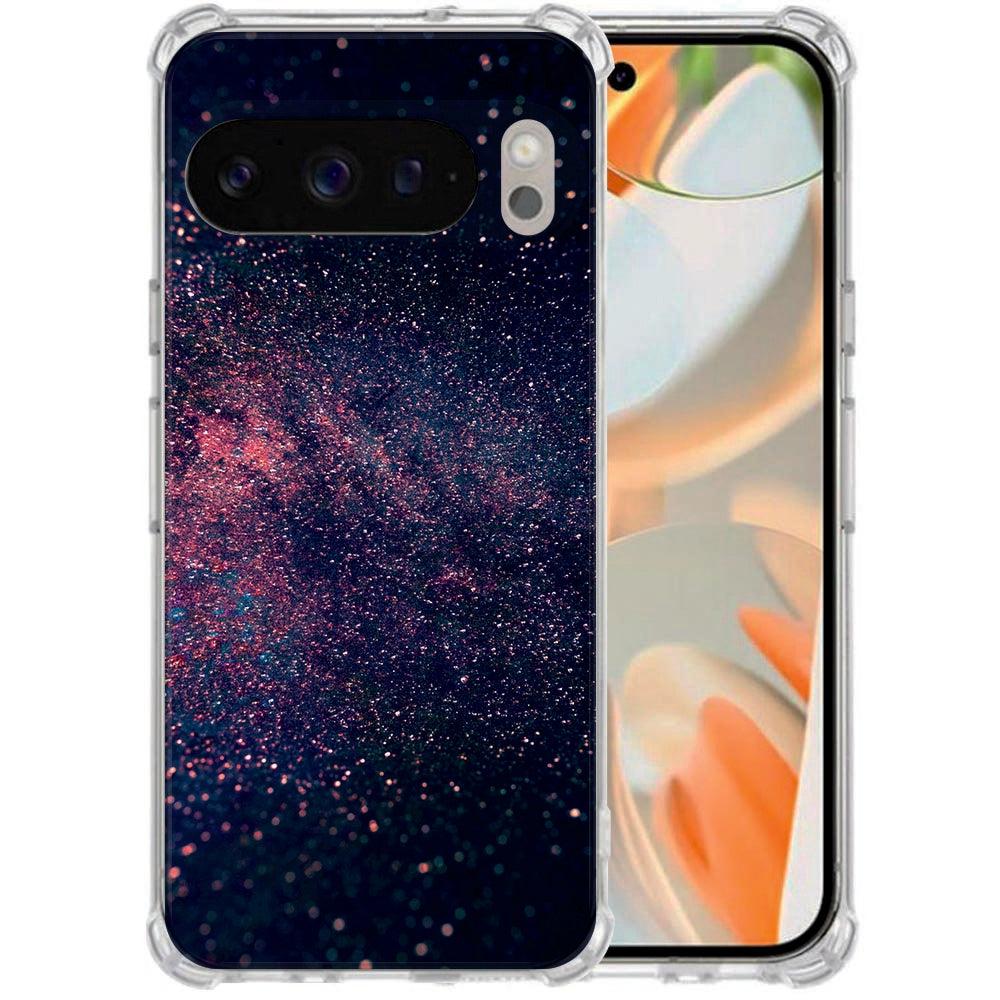 TPU Back Cover Google Pixel 10 Pro XL Stars Valbestendig