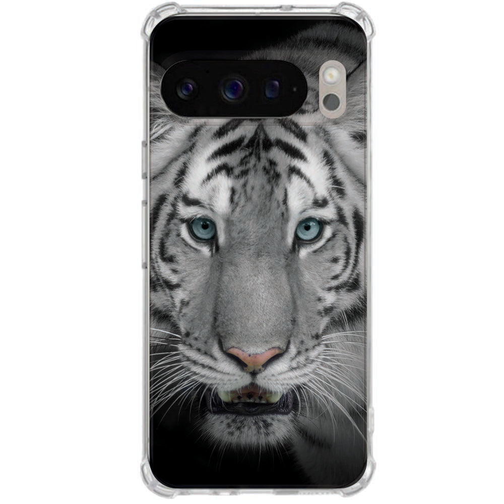 Google Pixel 10 Pro XL Back Cover Hoesje Tijger Schokbestendig