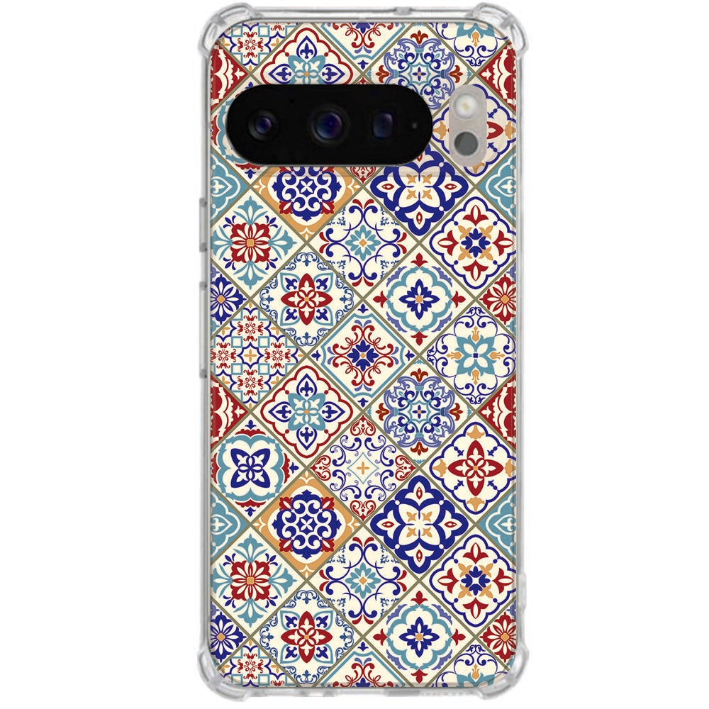 TPU Back Cover Google Pixel 10 Pro XL Tiles Color Antishock