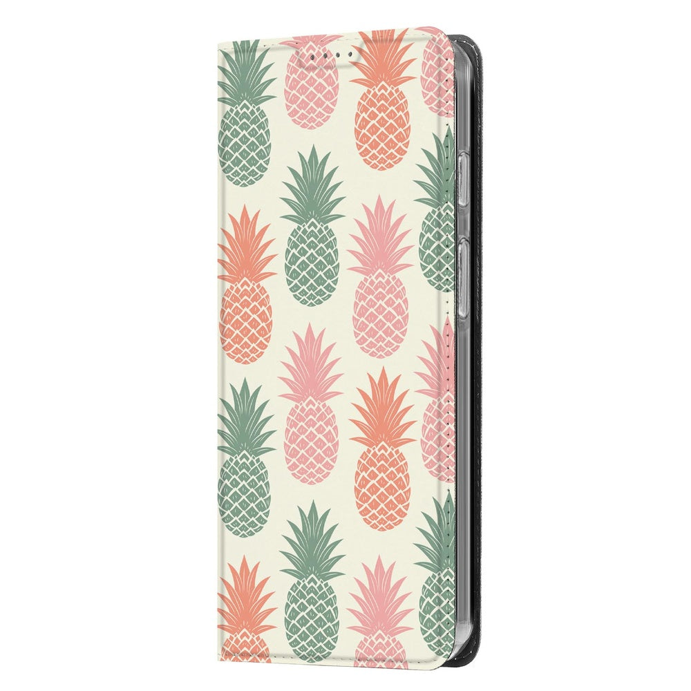 Google Pixel 10 | Pixel 10 Pro Book Cover Ananas flip stijl ananas design