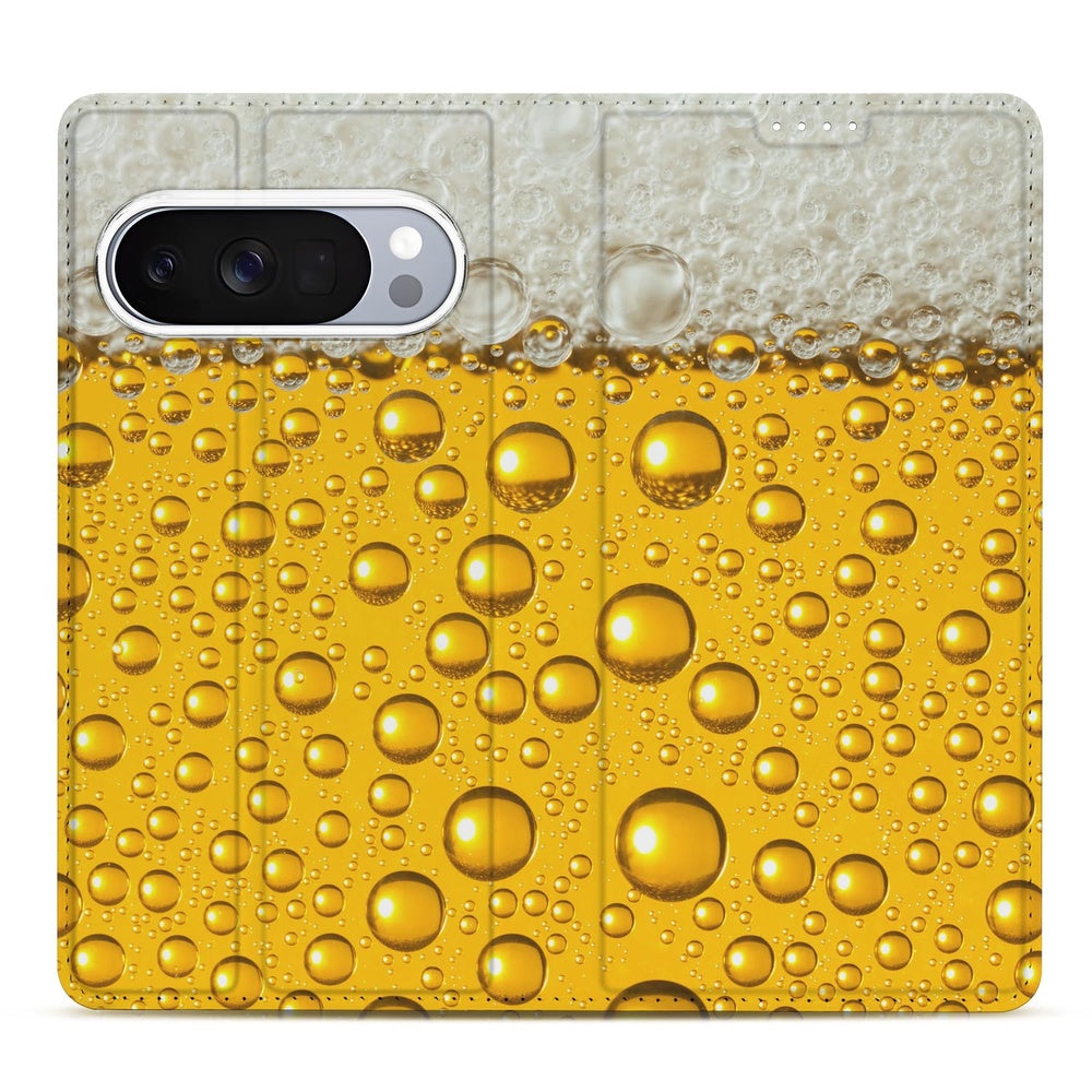 Google Pixel 10 | Pixel 10 Pro Book Cover Bier bierprint flipcase voorkant