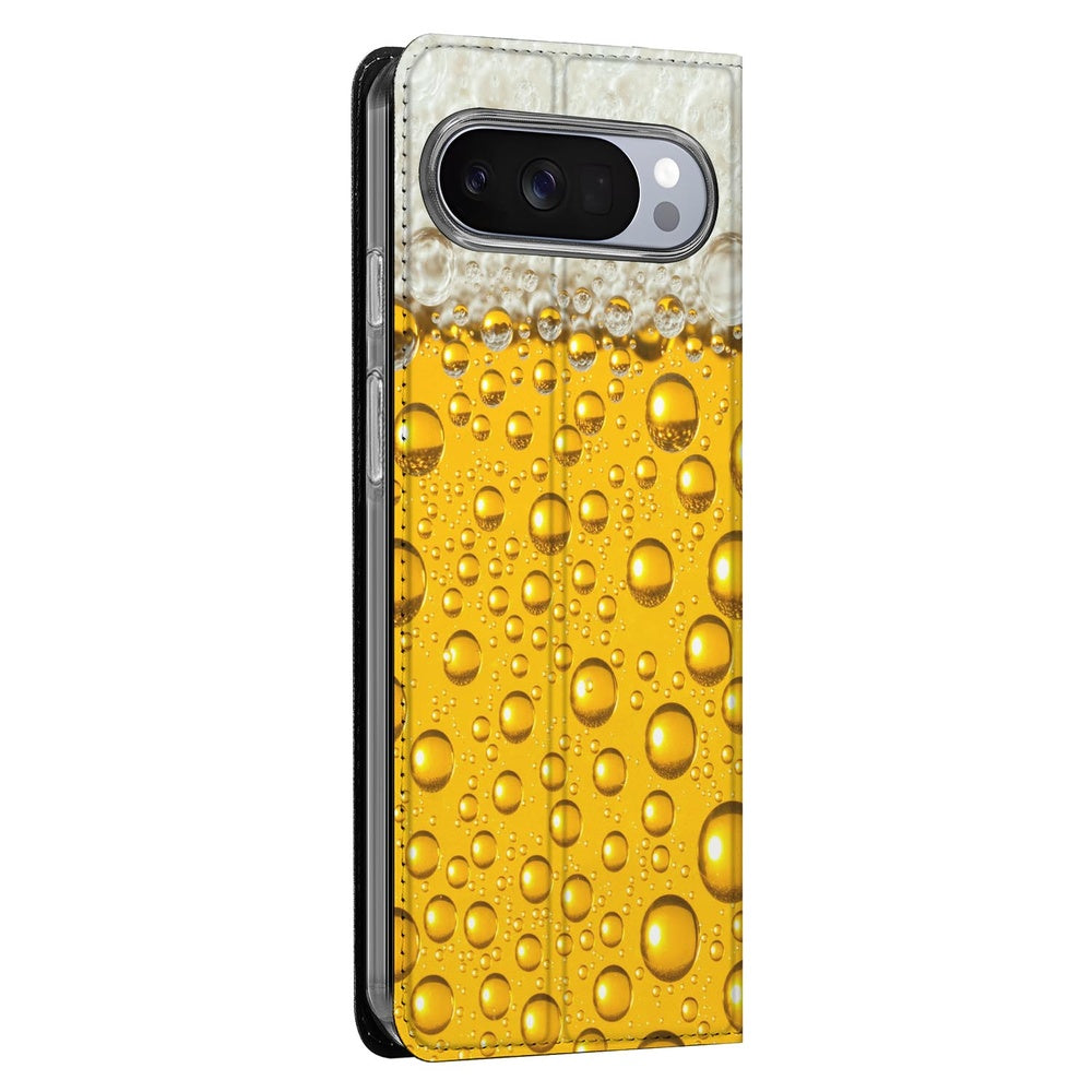 Google Pixel 10 | Pixel 10 Pro Book Cover Bier flip style design bierprint aanzicht