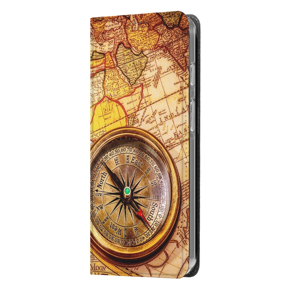 Book Cover Google Pixel 10 | Pixel 10 Pro Kompas kompas patroon vintage wereldkaart