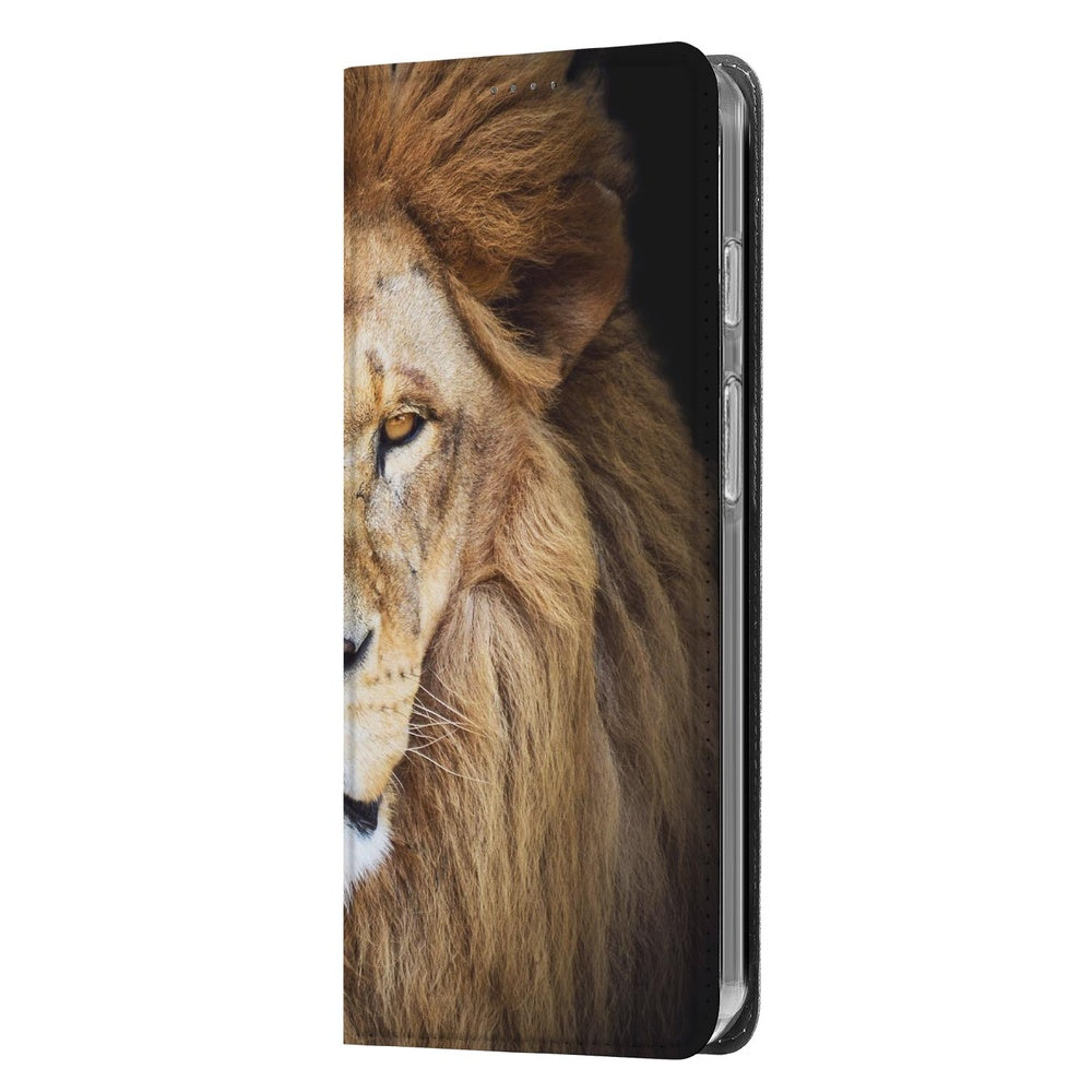 Bookcase Google Pixel 10 | Pixel 10 Pro Leeuw telefoonhoes leeuw design aanzicht