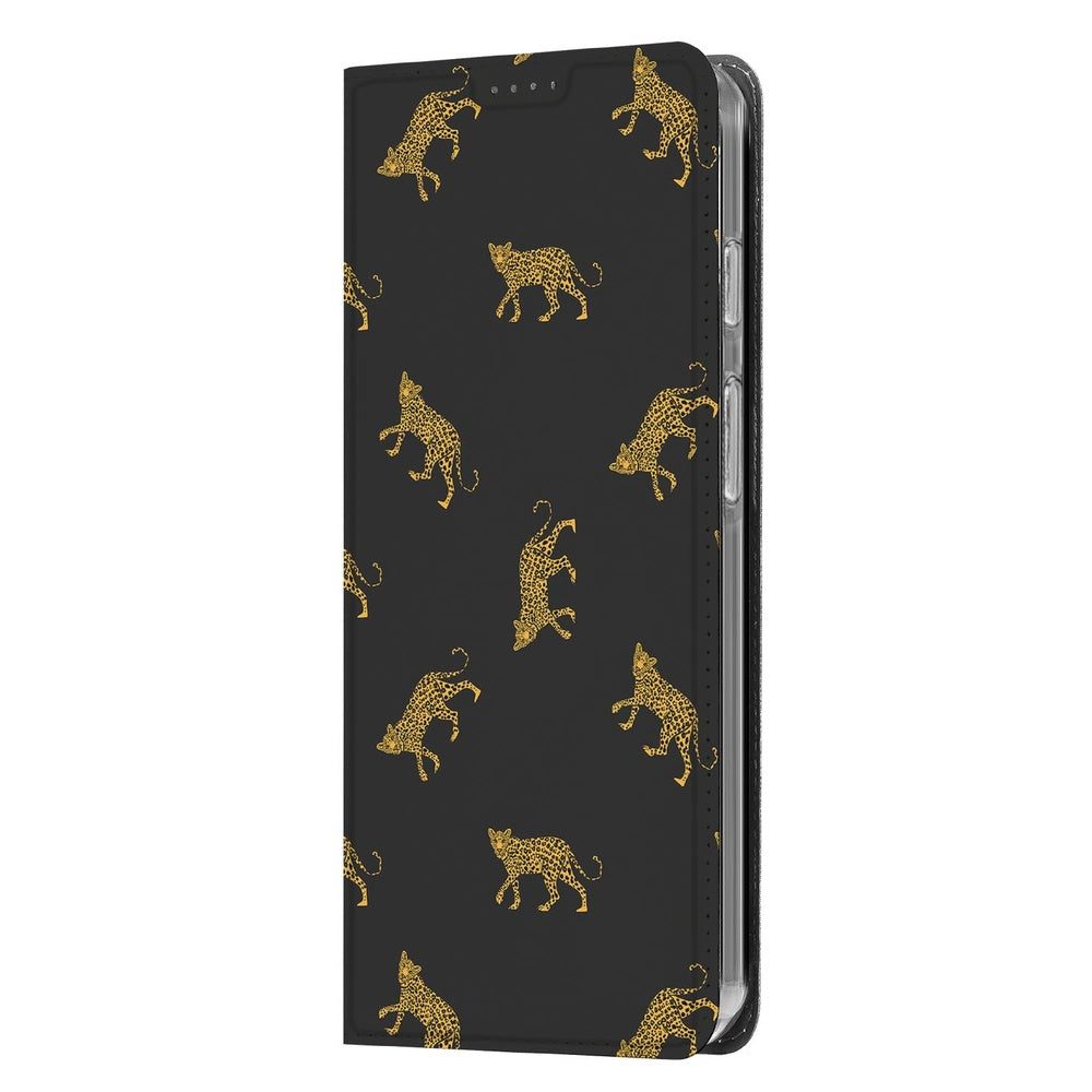 Book Wallet Case Google Pixel 10 | Pixel 10 Pro Leopards leopardenprint design voorkant