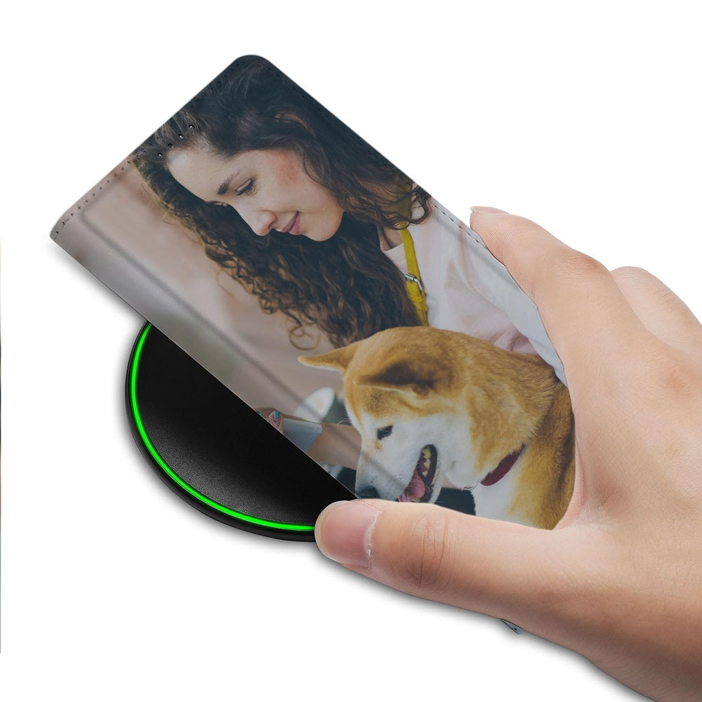 Google Pixel 10 / 10 Pro Slim Stand Case Hoesje Maken met Foto Compact Uniek hand met hoesje hond