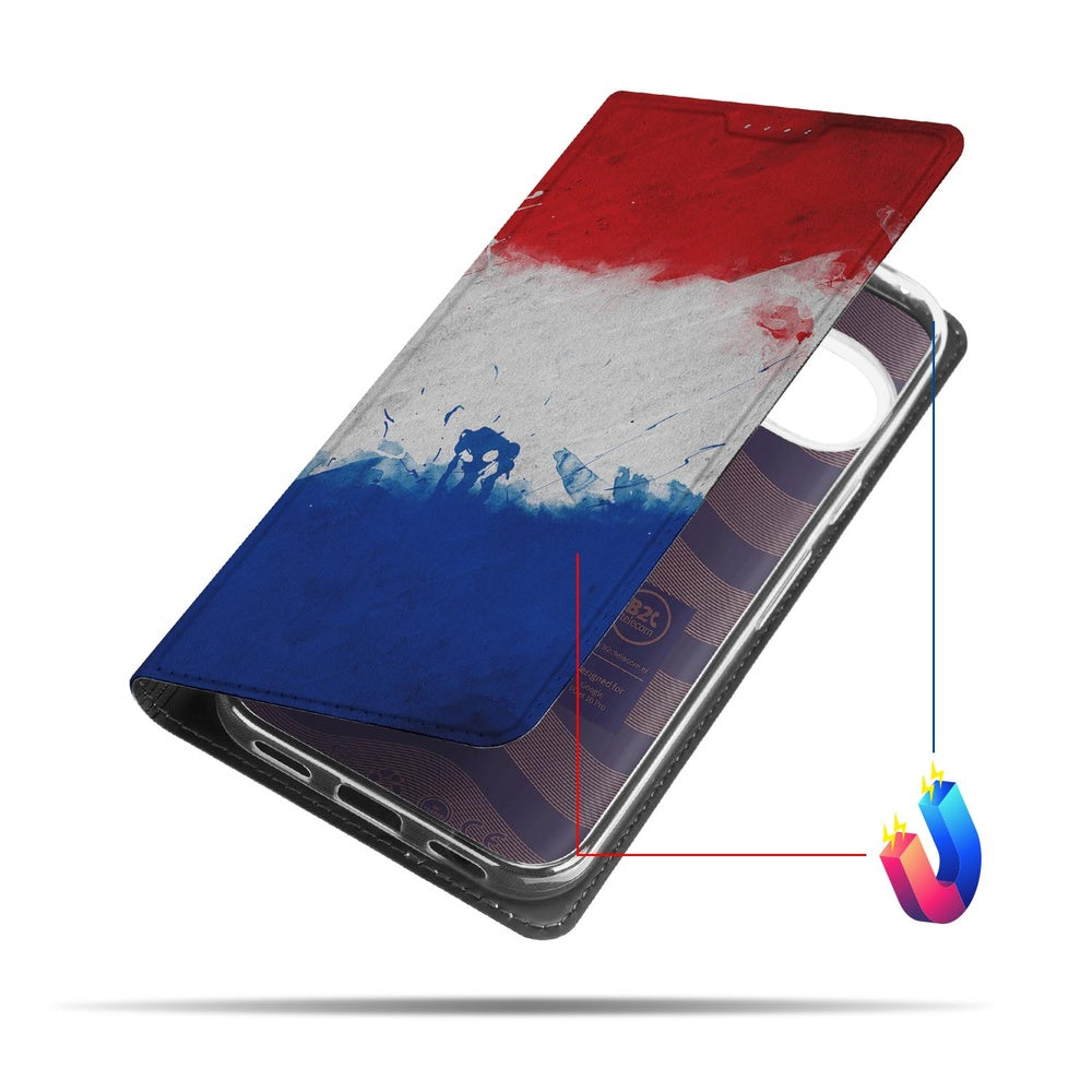 Telefoonhoesje Google Pixel 10 | Pixel 10 Pro Nederland Standcase Nederlandse vlag artistiek design voorkant