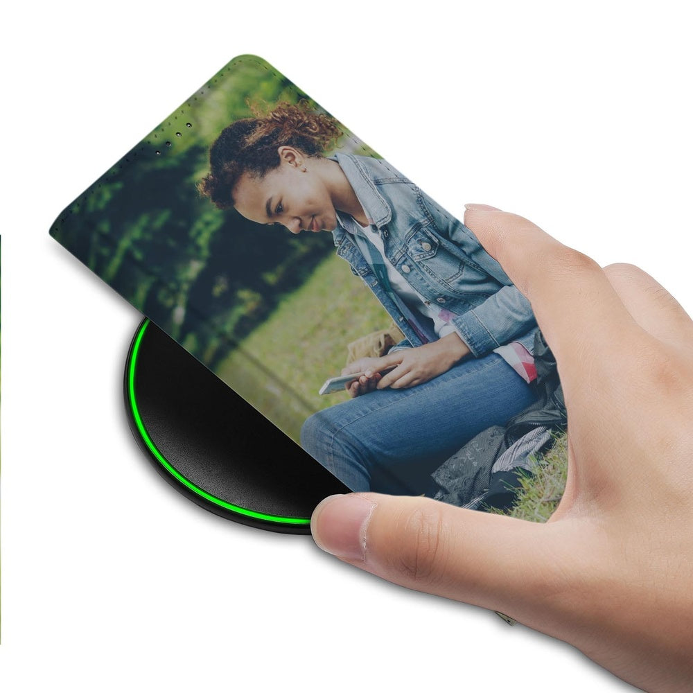 Google Pixel 10 / 10 Pro Slim Stand Case Hoesje Maken met Foto Compact Uniek aanzicht hand opladen
