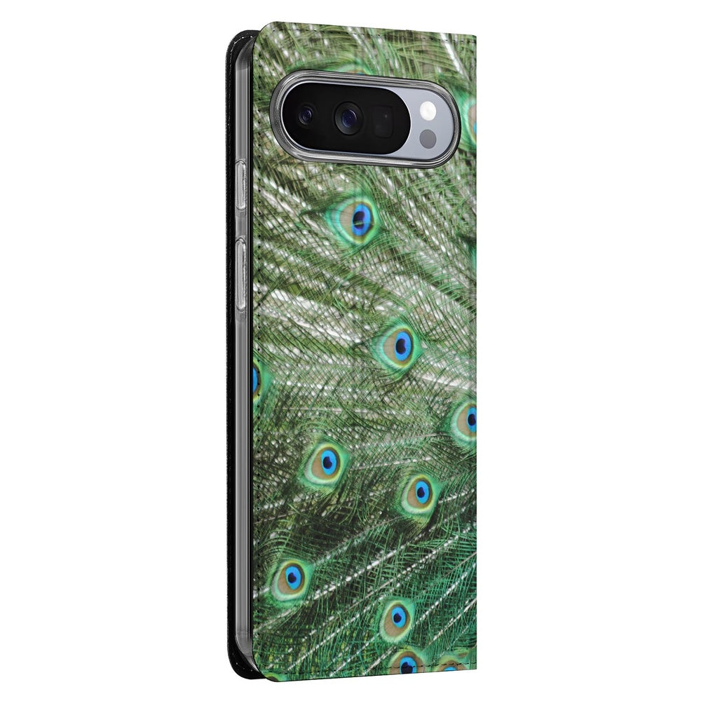 Google Pixel 10 Pro Book Case Pauw zijaanzicht