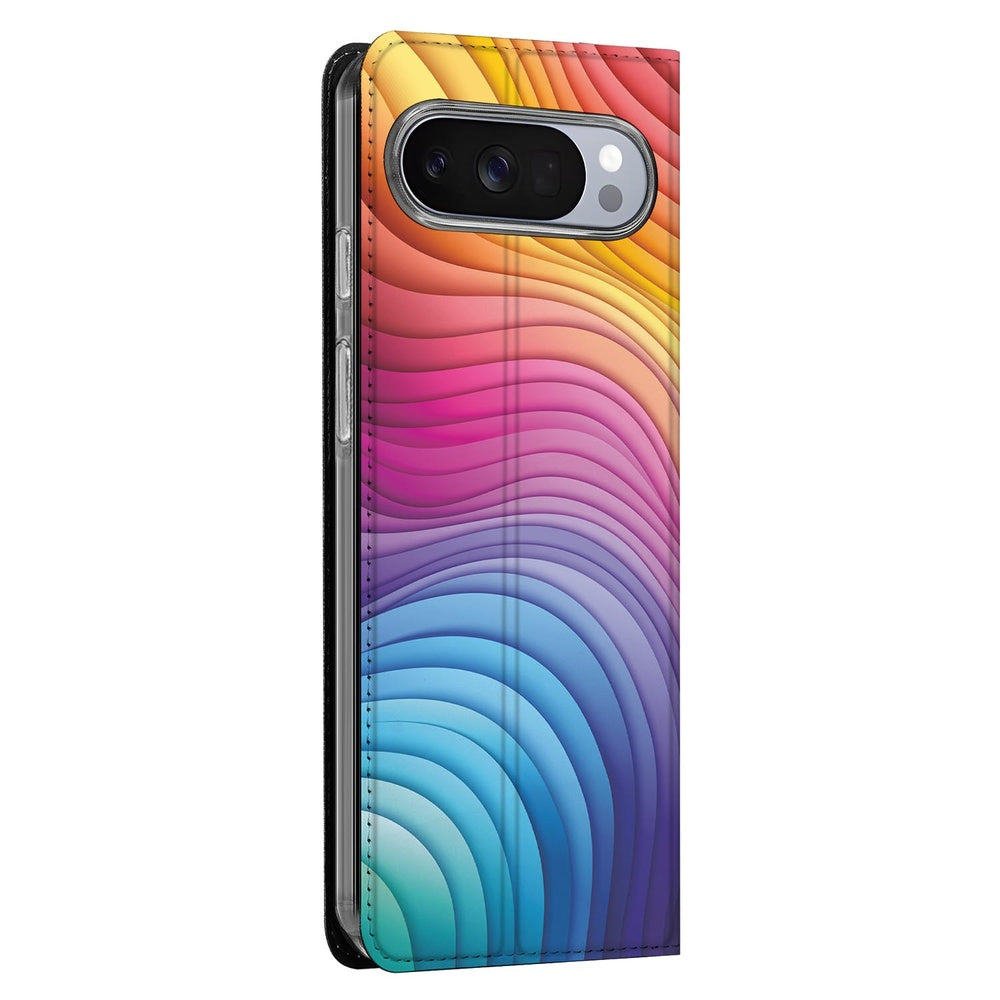 Google Pixel 10 Pixel 10 Pro Regenboog Book Cover design zijaanzicht
