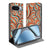 Bookcase Google Pixel 10 | Pixel 10 Pro Retro hoesje swirl-prints oranje aquatinten aanzicht