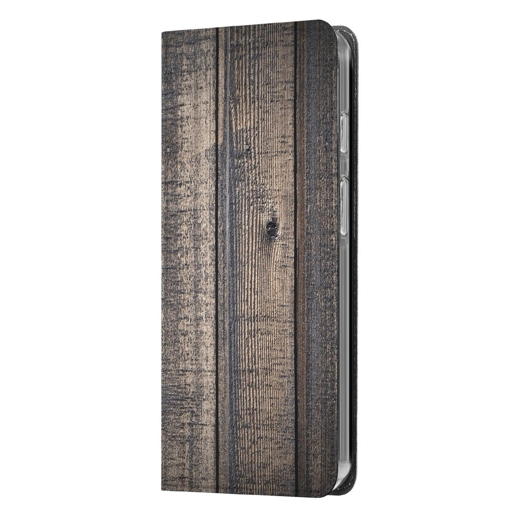 Book Case Google Pixel 10 | Pixel 10 Pro Steigerhout steigerhout hoes zijkant
