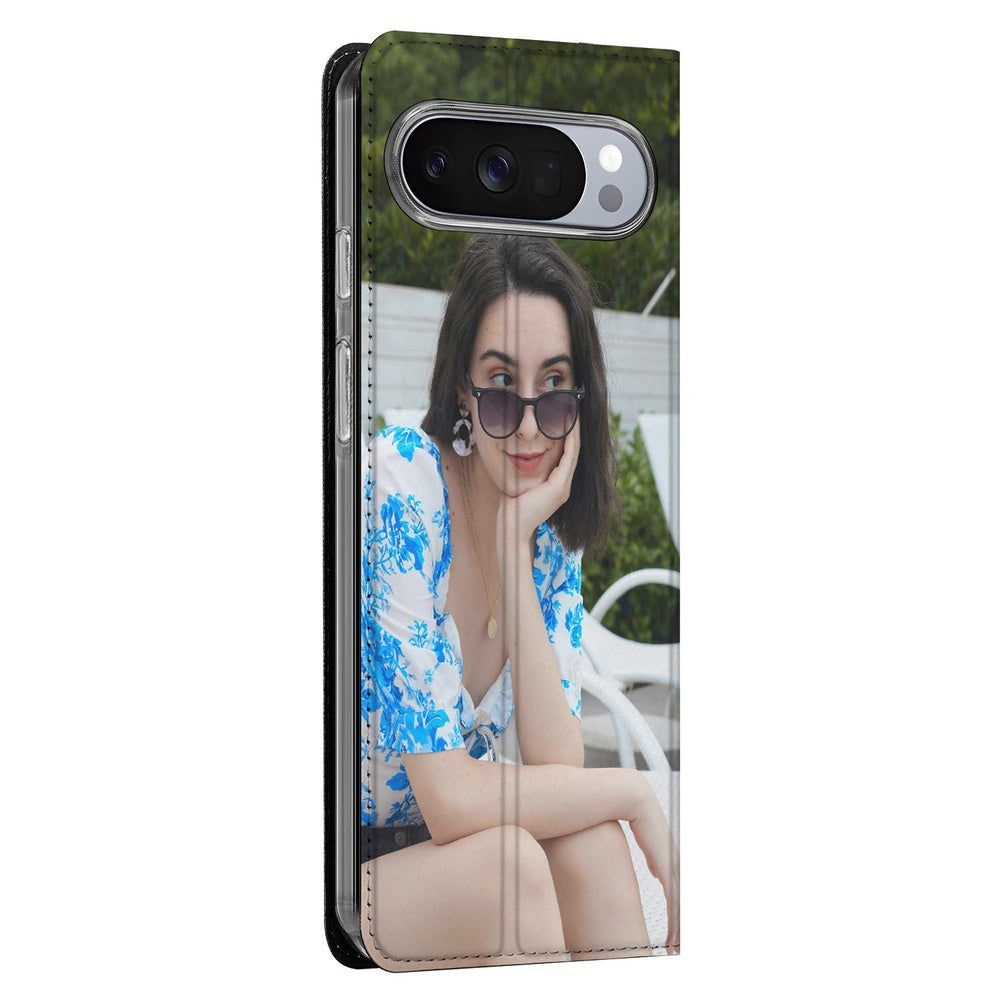 Google Pixel 10 / 10 Pro Slim Stand Case Hoesje Maken met Foto Compact Uniek ontwerp voorkant