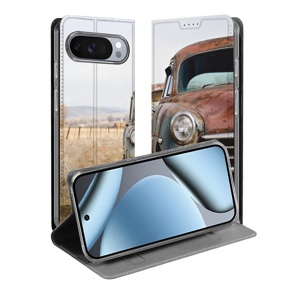Bookcase Google Pixel 10 | Pixel 10 Pro Vintage Auto vintage design stijl auto voorkant