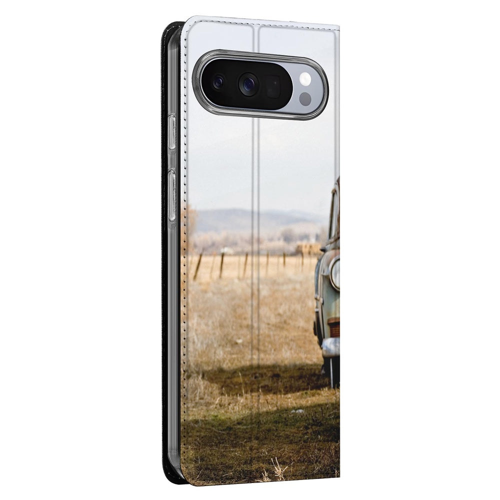 Bookcase Google Pixel 10 | Pixel 10 Pro Vintage Auto design retro aanzicht