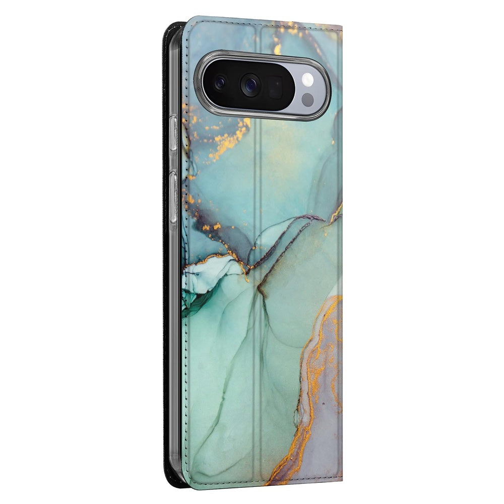 Google Pixel 10 | Pixel 10 Pro Book Case Watercolor Mix boekhoes zijaanzicht