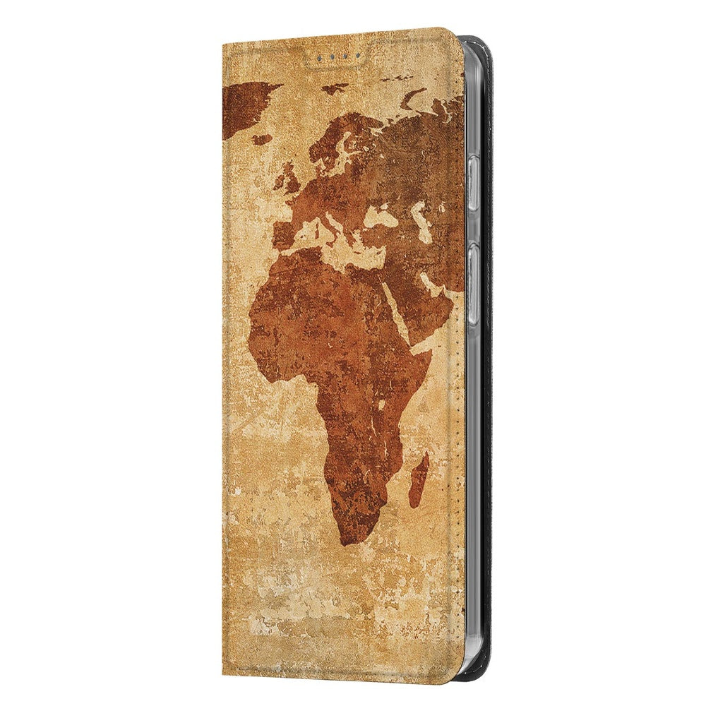 Google Pixel 10 | Pixel 10 Pro Telefoonhoesje Wereldkaart wereldkaart design voorkant