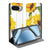 Google Pixel 10 Pro Smart Cover Hoesje Zonnebloemen zonnebloemen print hoesje vooraanzicht