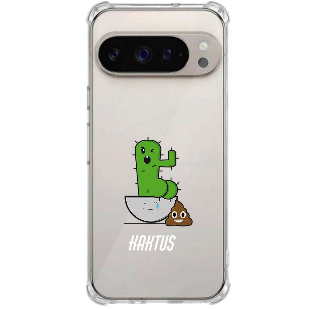 Google Pixel 10 | Pixel 10 Pro Backcover Hoesje Cactus Poo Valbestendig