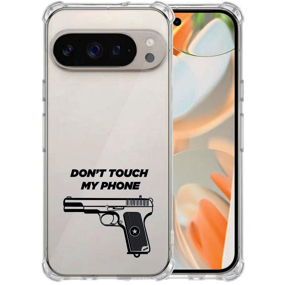 TPU Siliconen Hoesje Google Pixel 10 | Pixel 10 Pro Pistol DTMP Valbestendig