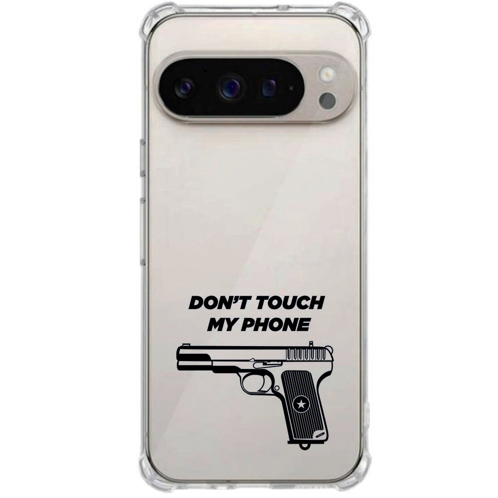 TPU Siliconen Hoesje Google Pixel 10 | Pixel 10 Pro Pistol DTMP Valbestendig