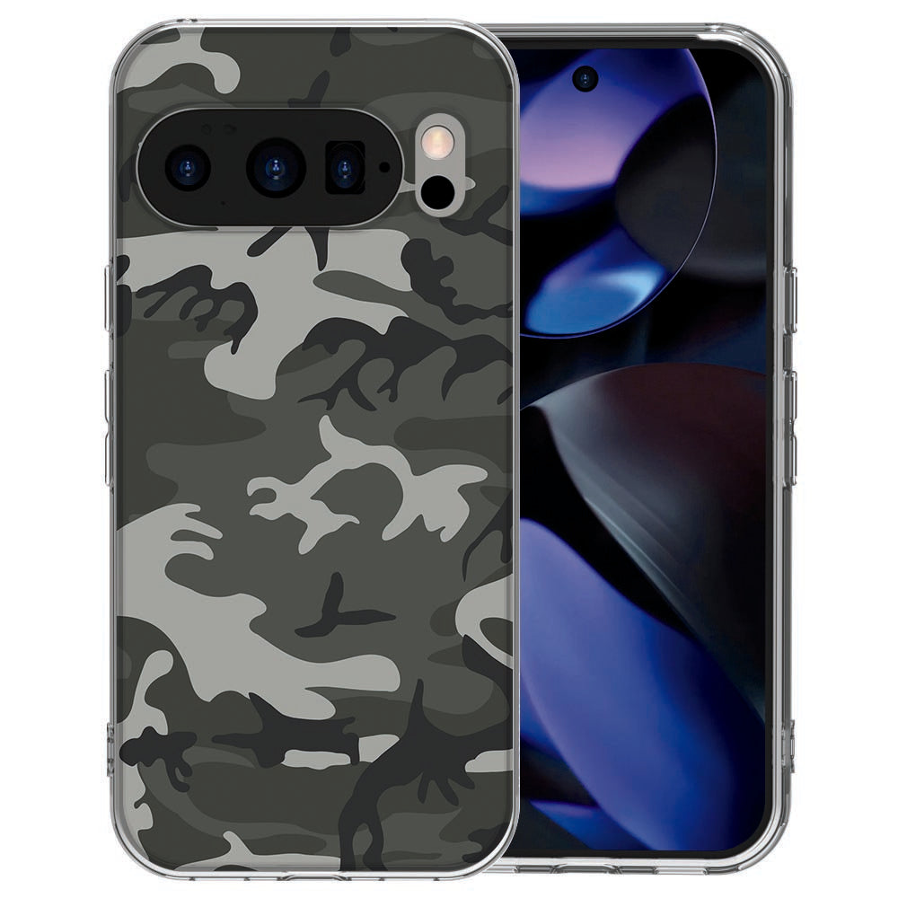 Army Light hoesje voor Pixel 10 met soft-touch TPU afwerking
