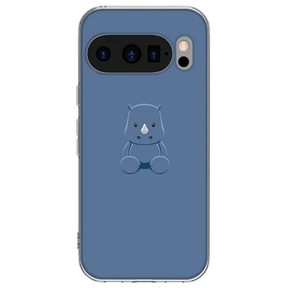 Achterkant van Google Pixel 10 / 10 Pro TPU hoesje Baby Rhino