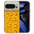 Pixel 10 Pro back cover Bier in warm geel met witte details