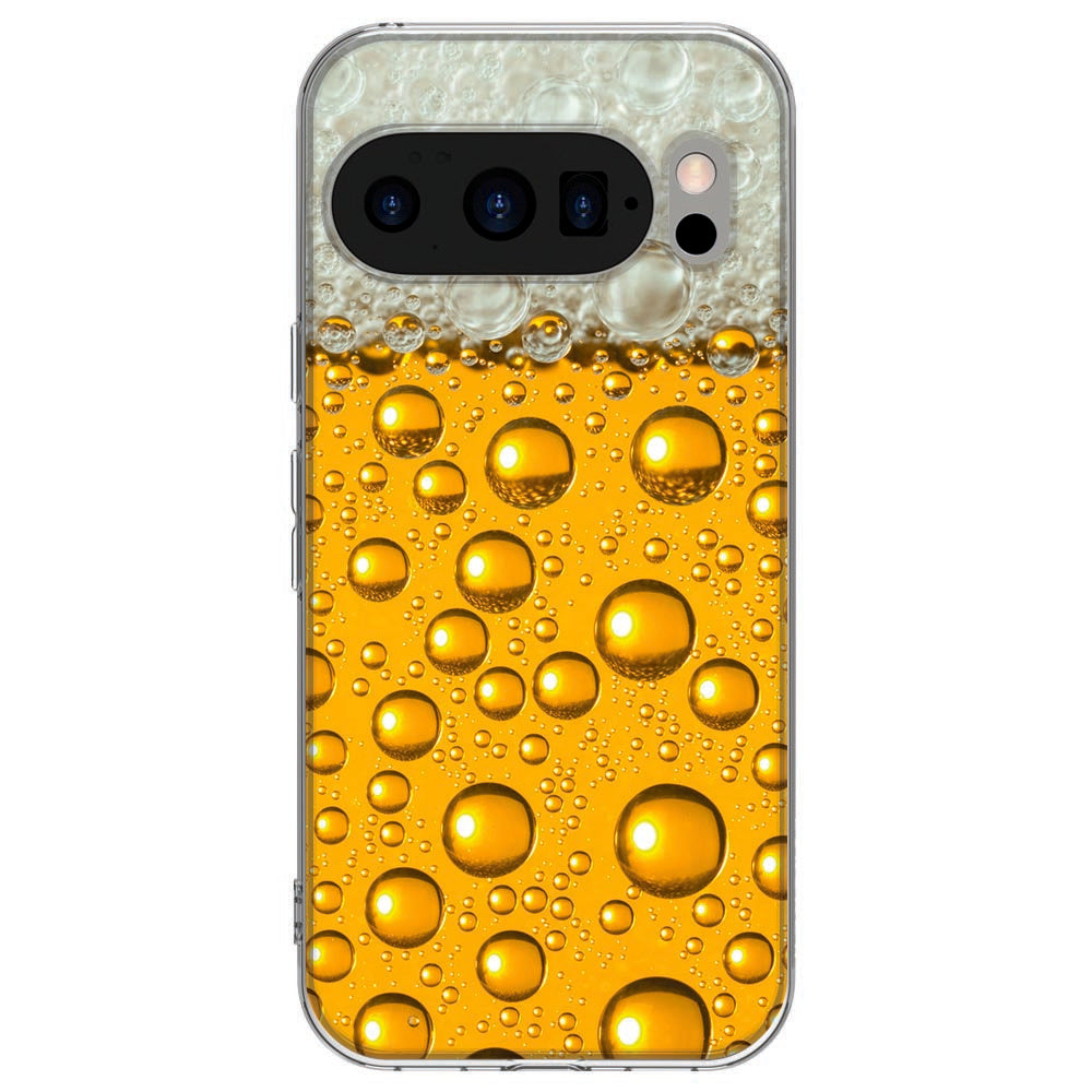 Achterkant van Google Pixel 10 / 10 Pro TPU hoesje Bier